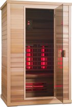 Novum Health Company 3 - Tweepersoons infrarood sauna - met DUO stralers