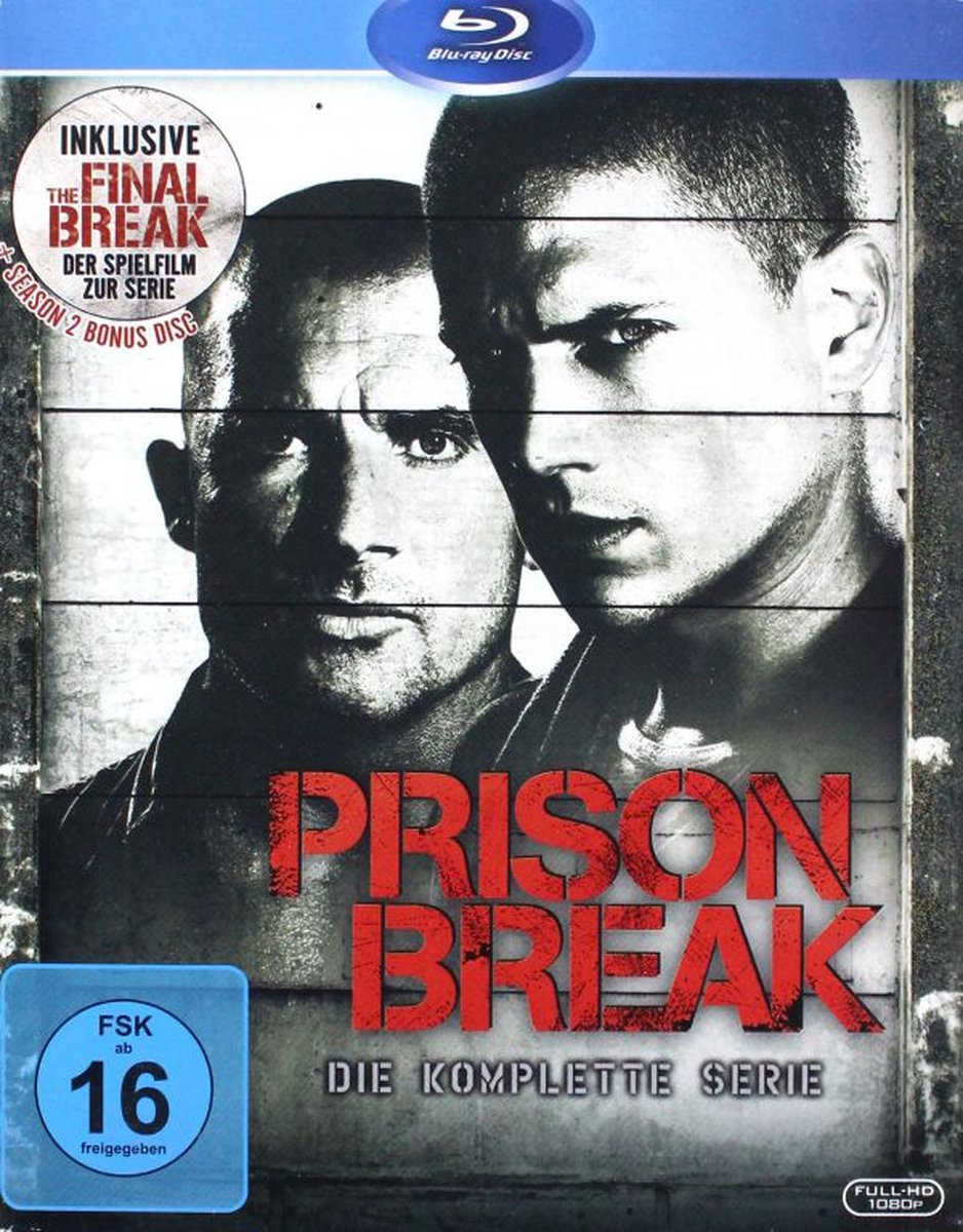 Prison Break Season 1-4 (+ Spielfilm "Final Break") (Blu-ray)