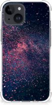 Smartphone hoesje Geschikt voor iPhone 15 Plus Mobiel Case met transparante rand Stars