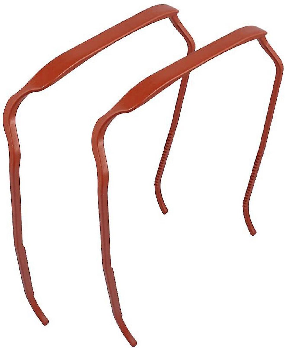 Zonnebril Haarband - Set van 2 - Zonnebril Haarband Effect - Haarband Zonnebril - Haarband- Haarbanden- 2 stuks - Rood