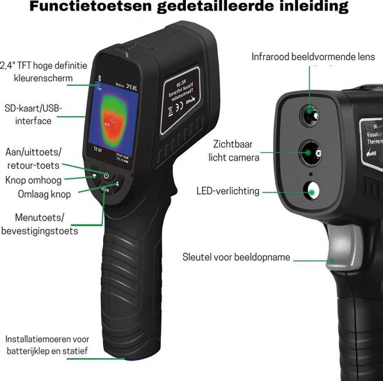 FLIR C5 Warmtebeeldcamera - Review Test FLIR C5 Warmtebeeldcamera - Review Test
