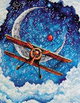 Borduurpakket Abris Art - Above the Clouds - Boven de Wolken - telpatroon om zelf te borduren
