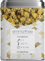 Kamillethee 100 gram + Theeblik + Theezeef + Thee Maatlepel
