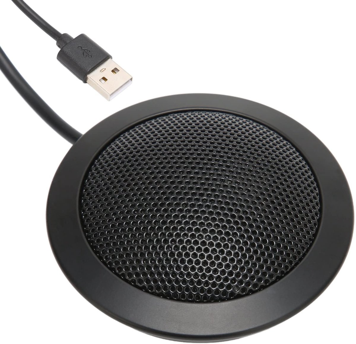Omnidirectionele USB-microfoon met Ruisonderdrukking voor Videoconferenties en Opnames