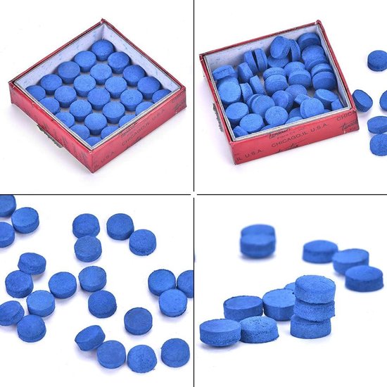 50 stuks Biljart cue tips - vervangende snooker poolstick tips — afbeelding 3