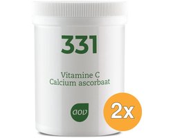 AOV 2x 331 Vitamine C calcium ascorbaat (250 gr)