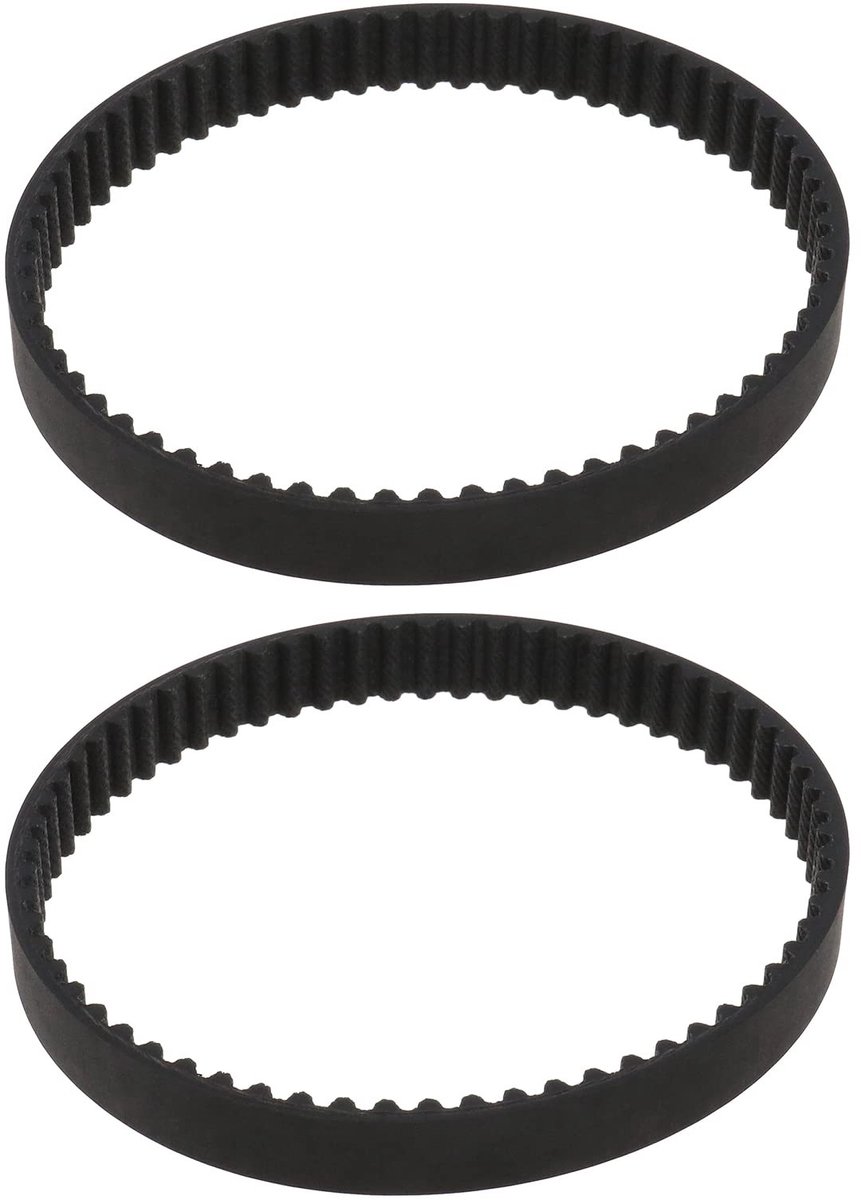 Store_8 - Aandrijfriem - Verticuteermachine - Rubber - Vervangingsriem 64 Tanden - 320 mm Omtrek - Geschikt voor Scarifier - Zwart