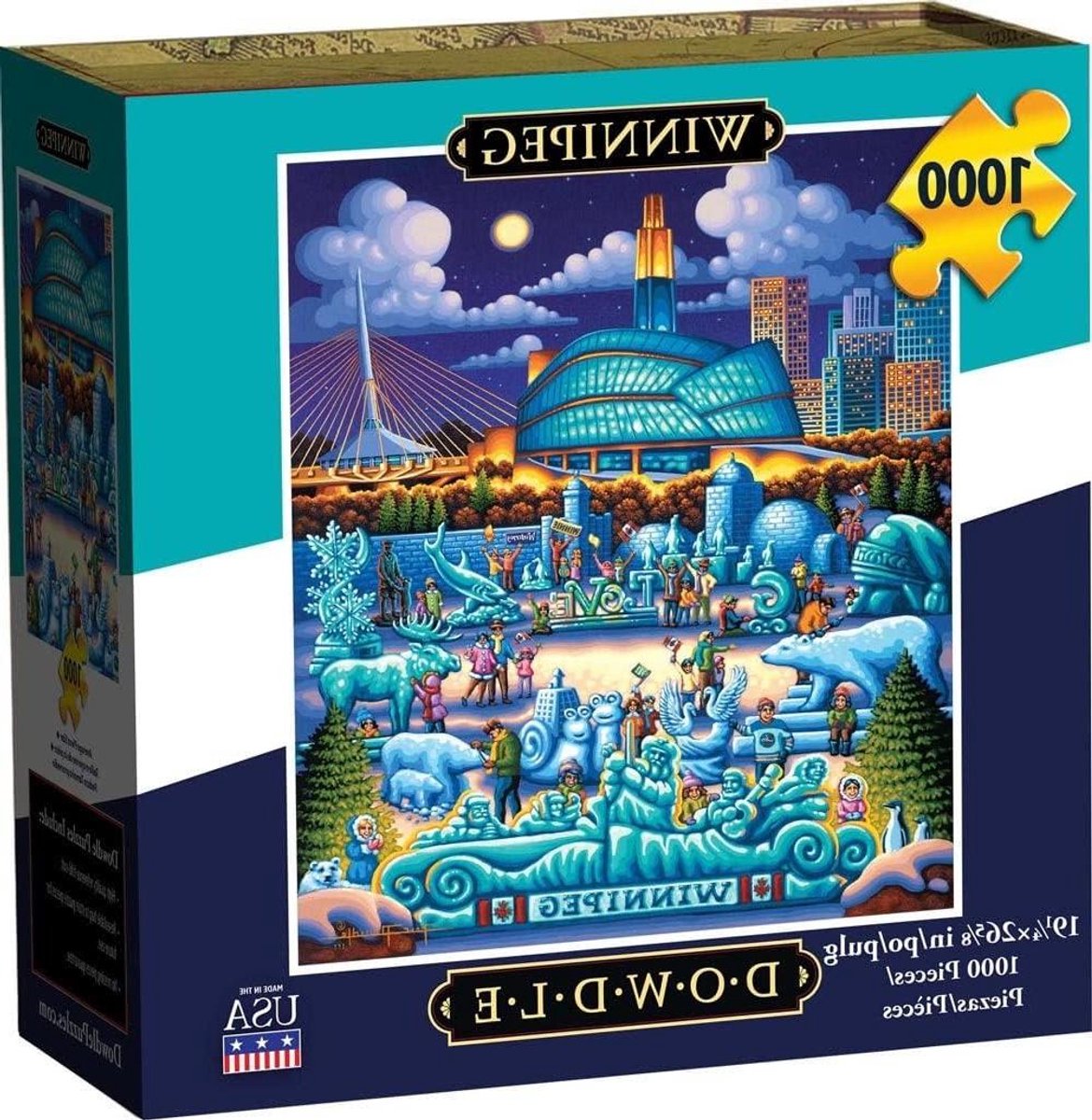 Legpuzzel - Stukjes Puzzel - Ontspannen Vrije Tijd - Gedetailleerd Kunstwerk - 1000 Stukjes - Meerkleurig