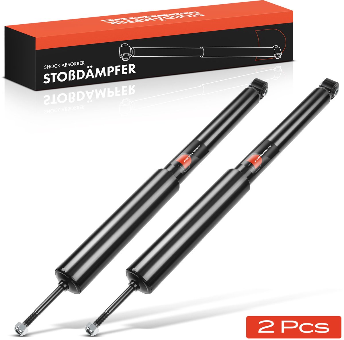 Frankberg 2x schokdemper achteras voor MINI