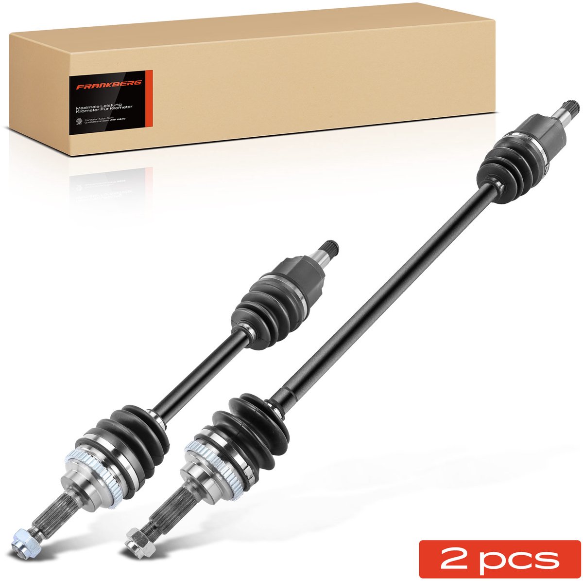 Frankberg 2x Aandrijfas Vooras voor KIA Rio DC