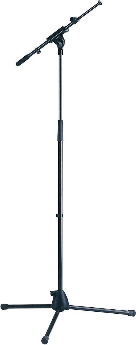 Microfoonstandaard - Muziek standaard - Muziek maken - Telescopische boomarm - 900-1600 mm - Zwart