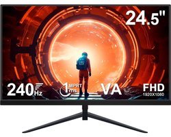Quvo® Gaming Monitor 240hz - Gaming Monitor -Zwart - ‎‎16cm x 56cm x 42cm; 3.88 kg