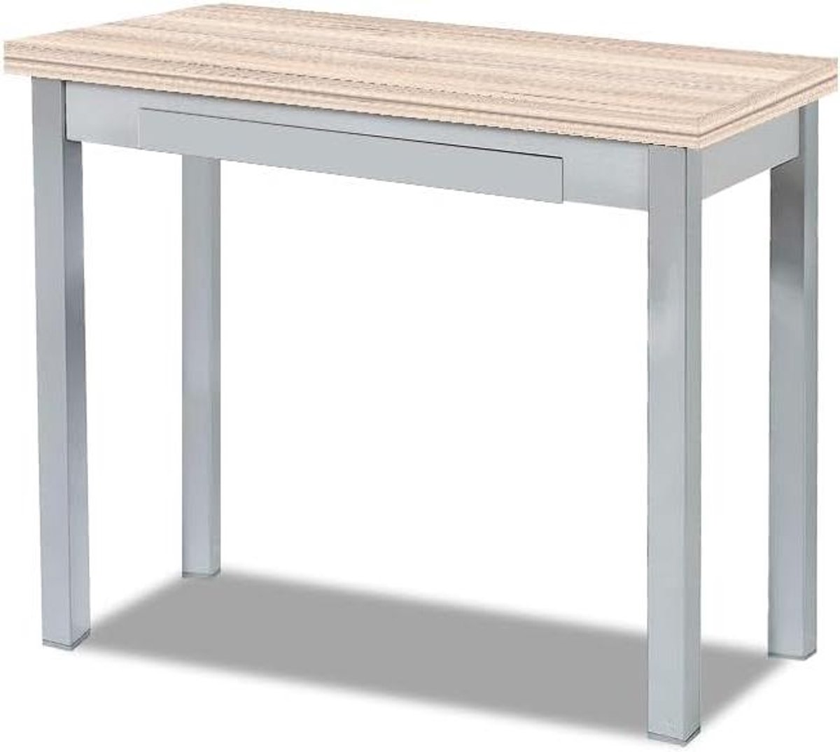 Keukentafel - Eettafel - Kleine keuken - Boekvorm uitbreidbaar - 80x40cm - Amundsen