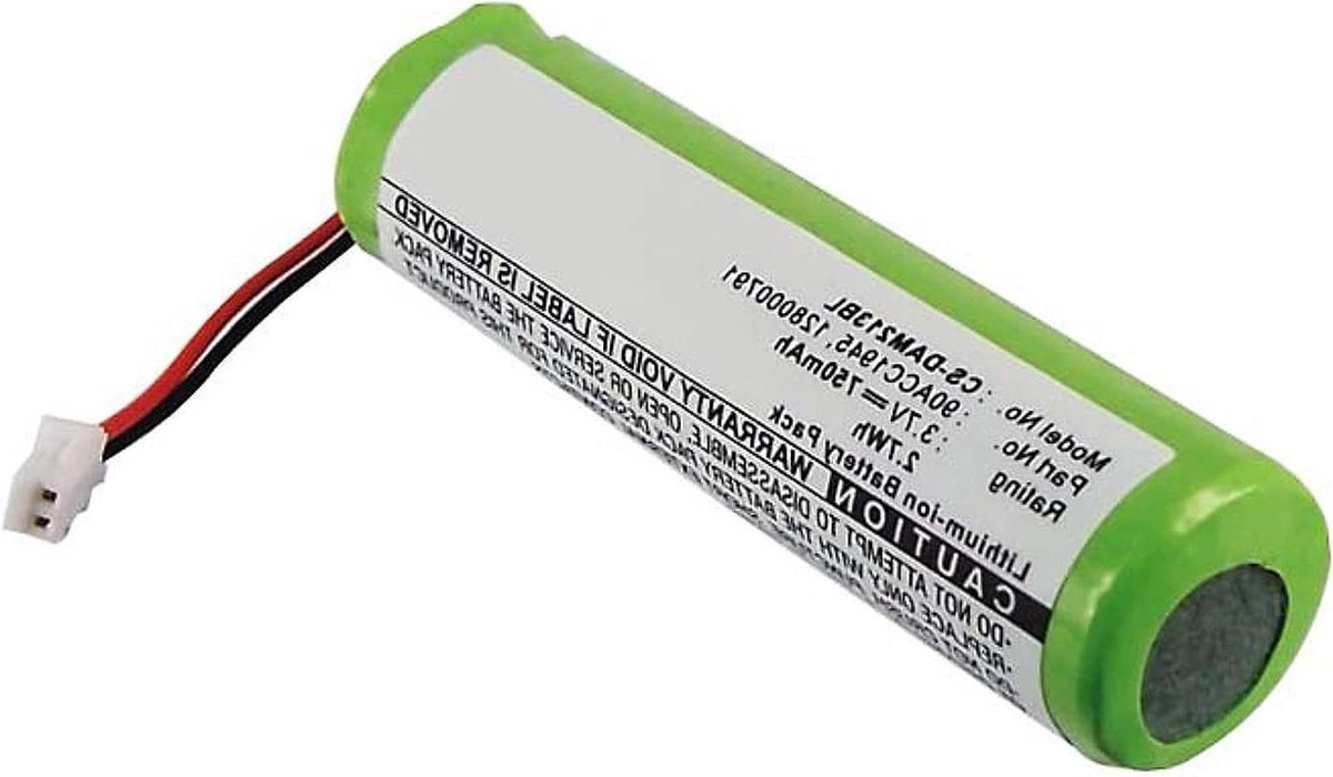 Accu voor Scanner - Vervangende Batterij - Barcodes Scannen - Kwaliteitscellen Nieuwste Productie - 750mAh - Groen