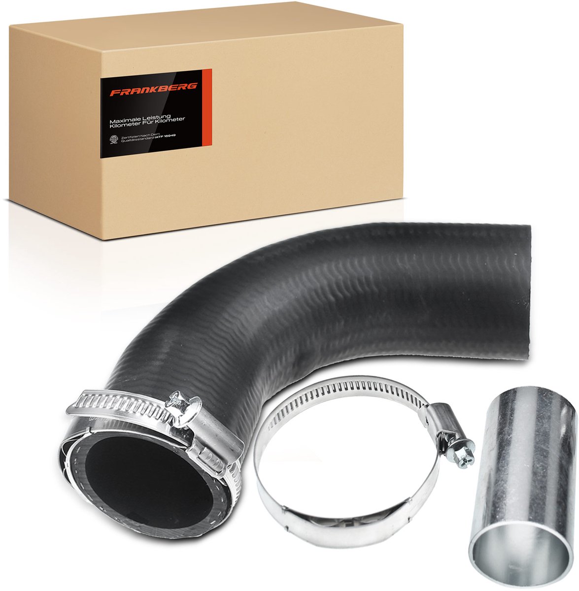 Frankberg 1x Koelslang Turbo Ladeluchtkoeler voor Renault Megane II