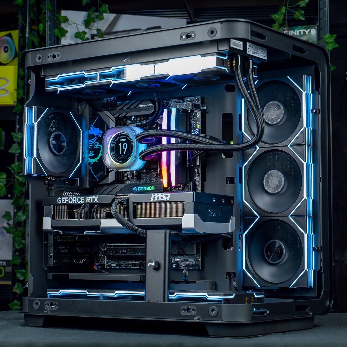 FlowUP Zeus - Gaming PC - Intel Ultra 9 285K - NVIDIA RTX 5090 32GB - 32GB DDR5 RAM - 2TB - LCD Waterkoeling — cadeau in Cadeau-ideeën - foto 8