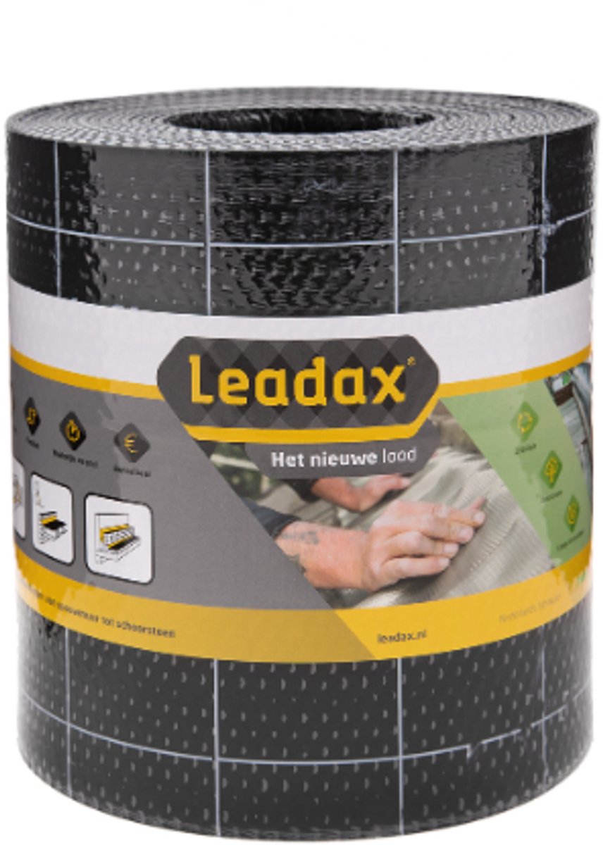 Leadax loodvervanger - alternatief voor daklood - 15 cm - 12 meter