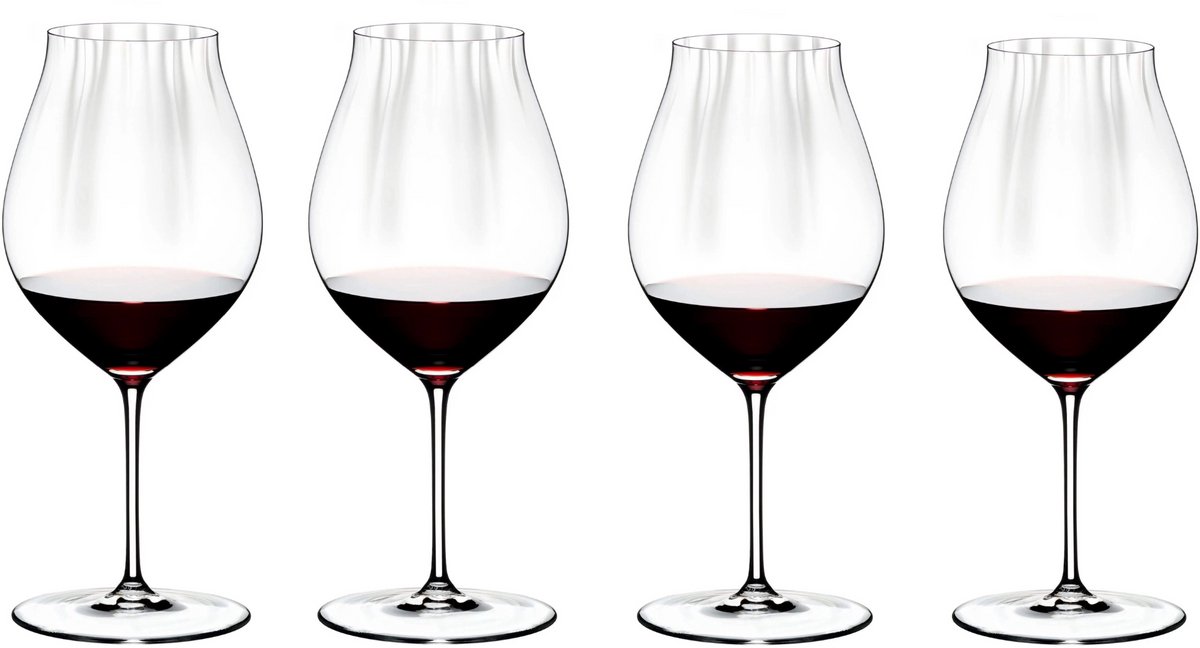 Riedel Wijnglazenset - Rode Wijnglazen - Performance - Pinot noir - 830 ml - 4 Stuks