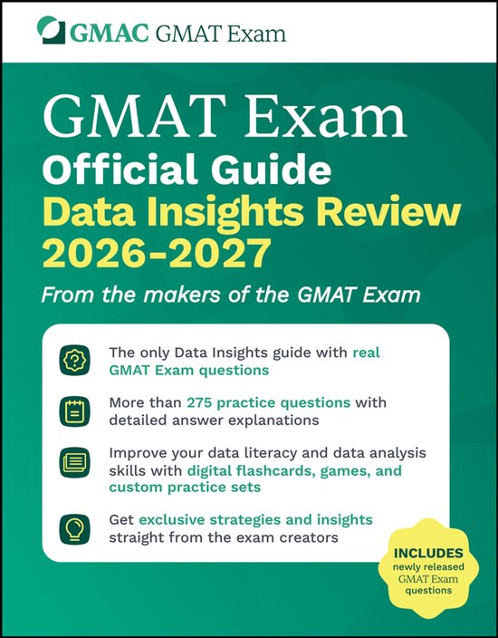 GMAT Official Guide Data Insights Review 2026 - 2027 - cover