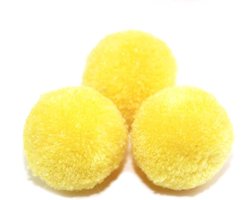 ONF3 - Duories Pompons om te knutselen - 30 stuks - Kleurrijke pompons voor doe-het-zelf knutselen - 50 mm - Tafeldecoratie voor Pasen en Kerstmis