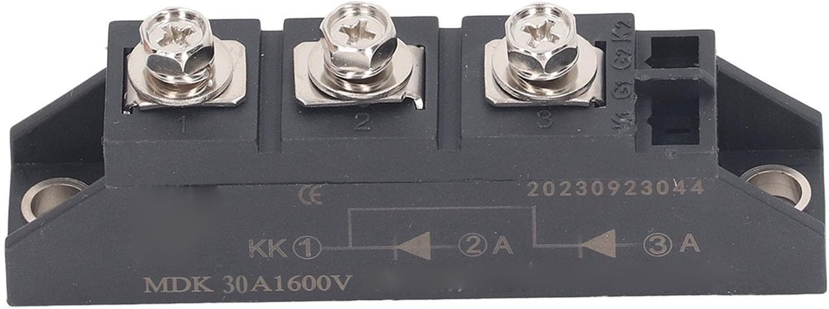 Store_7 - Gelijkrichtermodule - Fotovoltaïsche Diode - 2 in 1 - 30A 1600V - Anti-omgekeerde - Geschikt voor zonnepanelen - Compact ontwerp