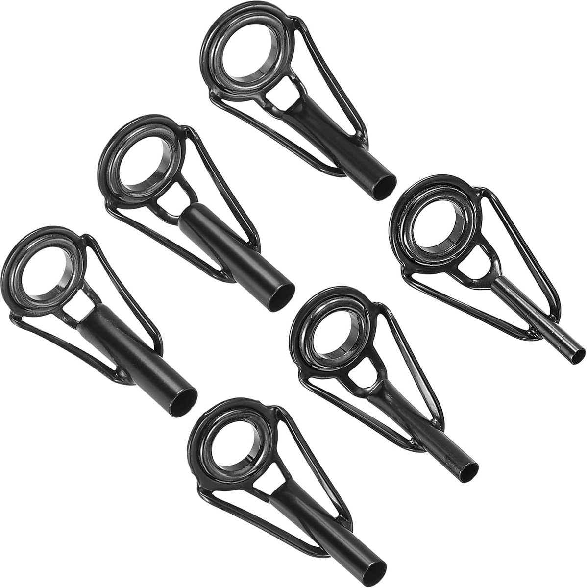 Fishing Rod Repair Kit 1.6-4mm - 30Pcs Rvs Mast Ring Vervanging - Voor Zoutwater en Zoetwater Vissen