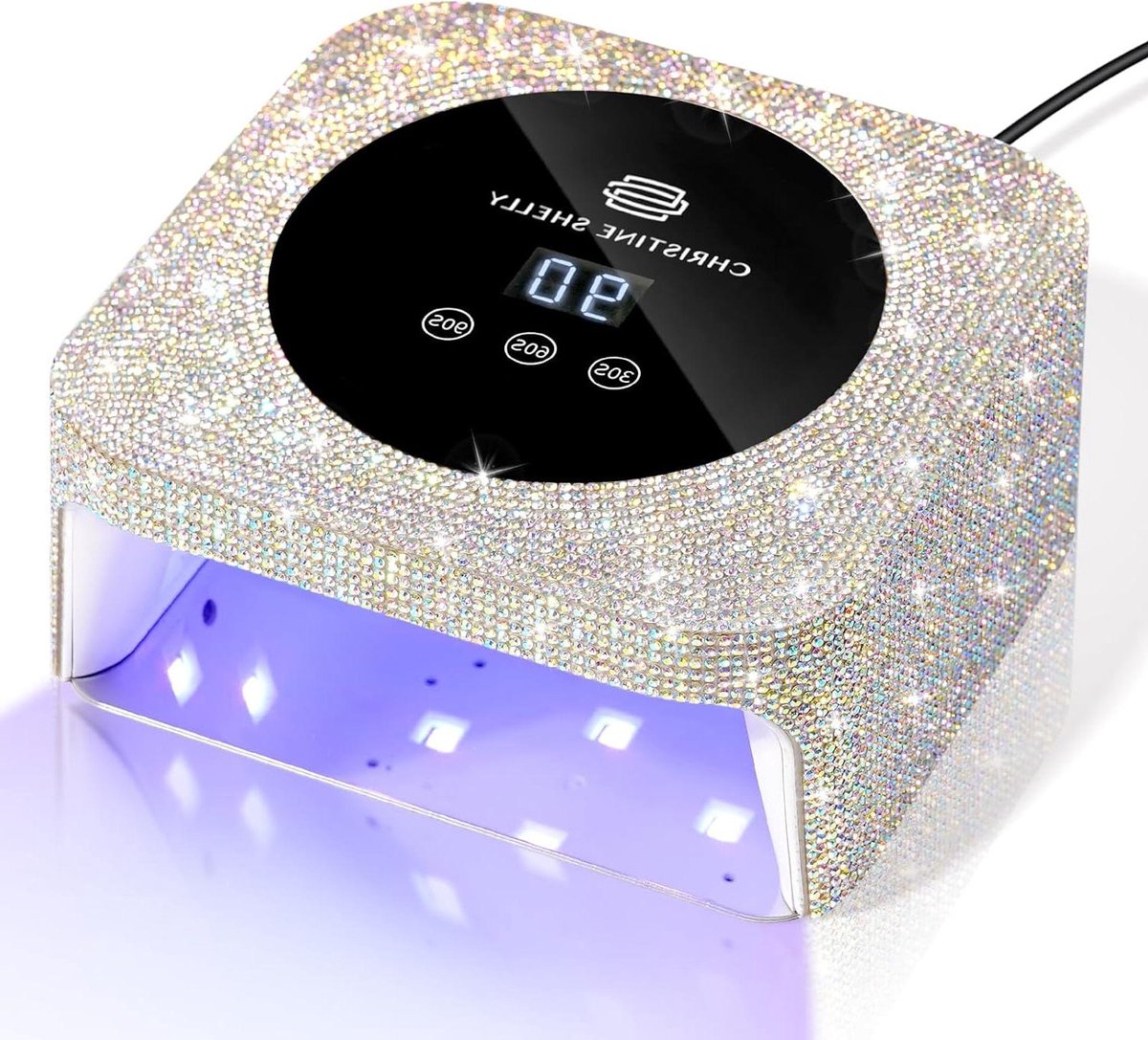 Gelnageldroger - Nagellamp - Nagels Uitharden - Intelligente Sensor - 48 W - Wit