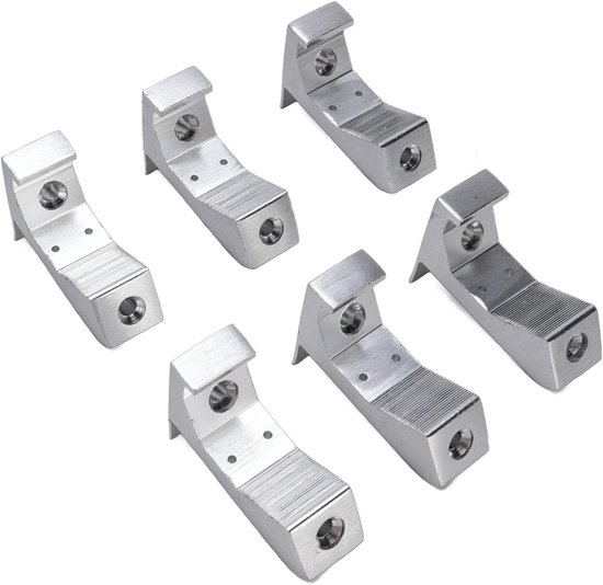 Vloer Reparatieset - Geluidsisolatie Kit - Piepende Vloeren Verhelpen - Duurzame Aluminiumlegering - Voor Dikke Ondervloeren - Grijs — afbeelding 3