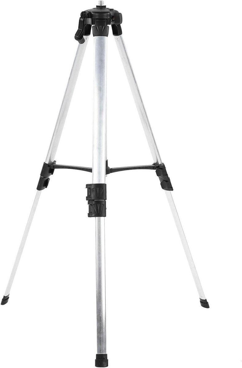 Niveau Statief - Waterpas Beugel - Precisie Meten - Verstelbare Hoogte - 150 Cm - Aluminium
