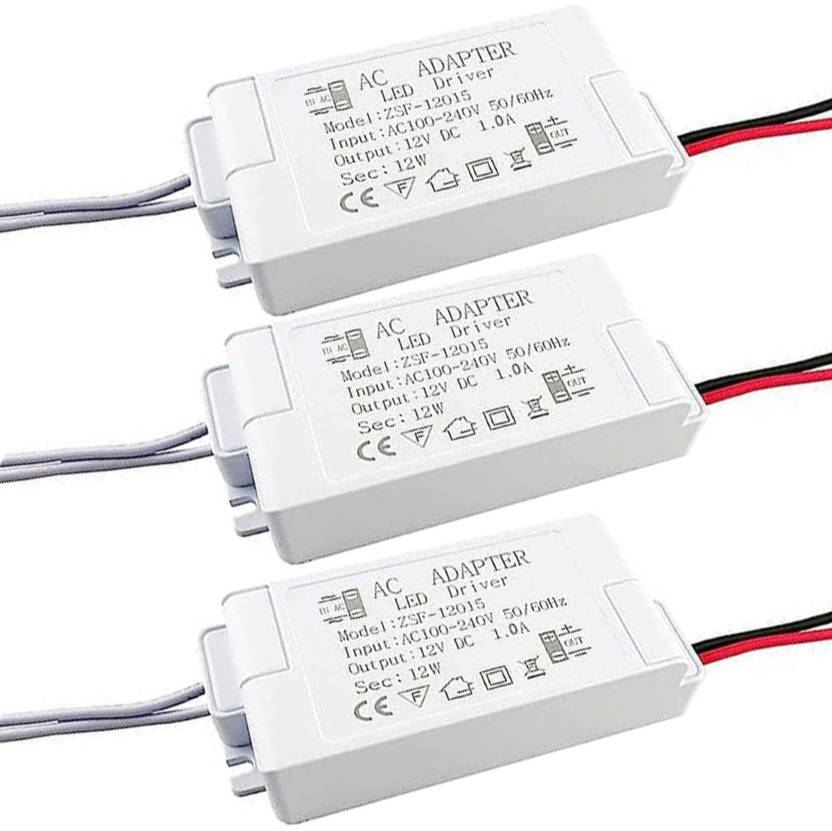 Cosensi - Dailygoods - Dailygoody - LED Transformator 12V 1.25A - Veilig en Stil - Geschikt voor G4 MR11 MR16 GU5.3 - Hoogwaardige Energievoorziening - Ideaal voor Verlichting