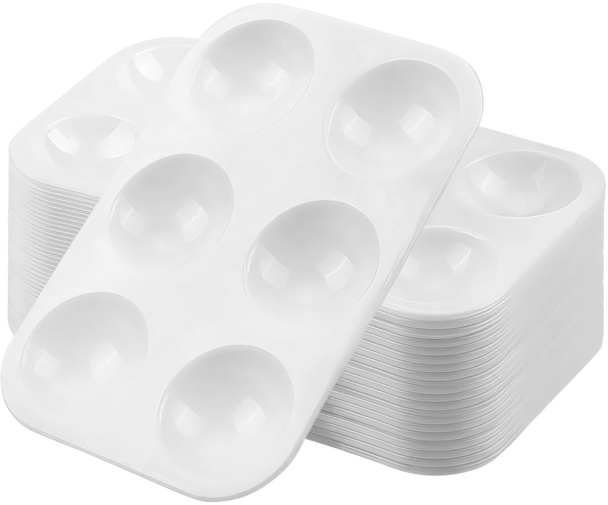 Cosensi - Dailygoods - Set van 20 Mengpaletten met 6 Rasters voor Schilderen