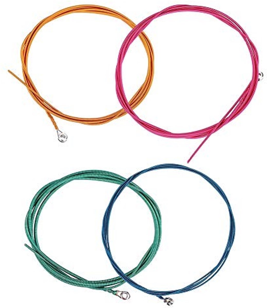 Cosensi - Dailygoods - Dailygoody - E-Bass Saiten - Bass Strings Set van 4 - Hoogwaardige kwaliteit - 1.17mm tot 2.54mm - Duurzaam en soepel - Geschikt voor elektrische gita
