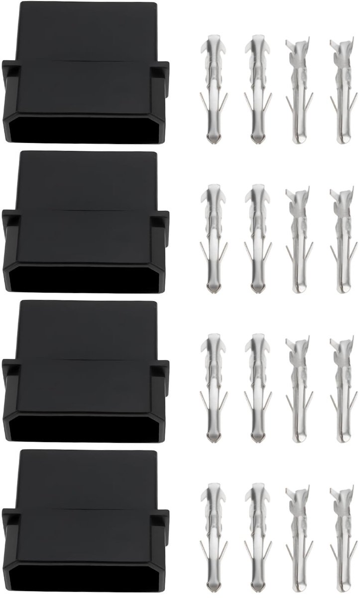 Cosensi - 4-pins Computer PATA HDD PC Power Connector Kit