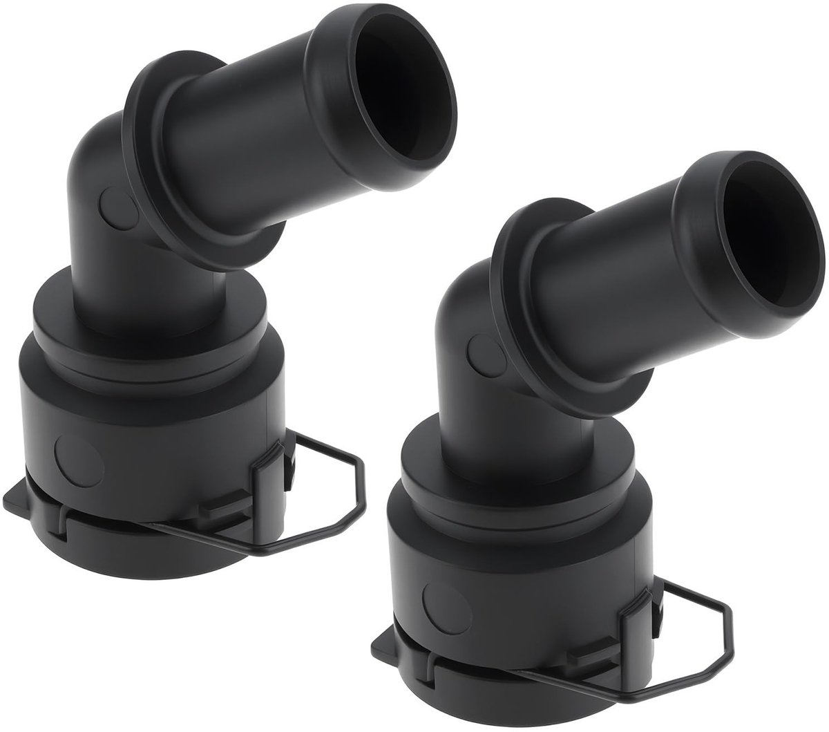 Cosensi - Dailygoods - Dailygoody - Coolant Flange Connector - 2x Verbinding voor Audi en Skoda - Onderdeel - Auto accessoires - Geschikt voor diverse modellen - Kwaliteitso