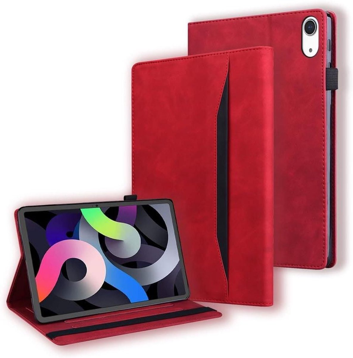 Tablet Hoes - Flip Cover - Dagelijks Gebruik - Schokbestendig - 11 Inch - Rood