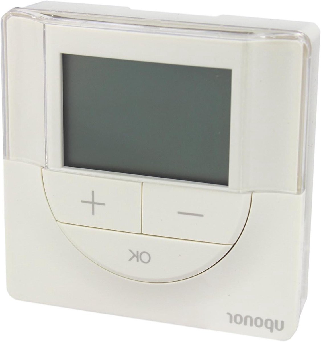 Digitale Thermostaat - Kamerregelaar Bedraad - Vloerverwarming Regelen - RS485 Communicatie - 80 x 80 mm - Wit