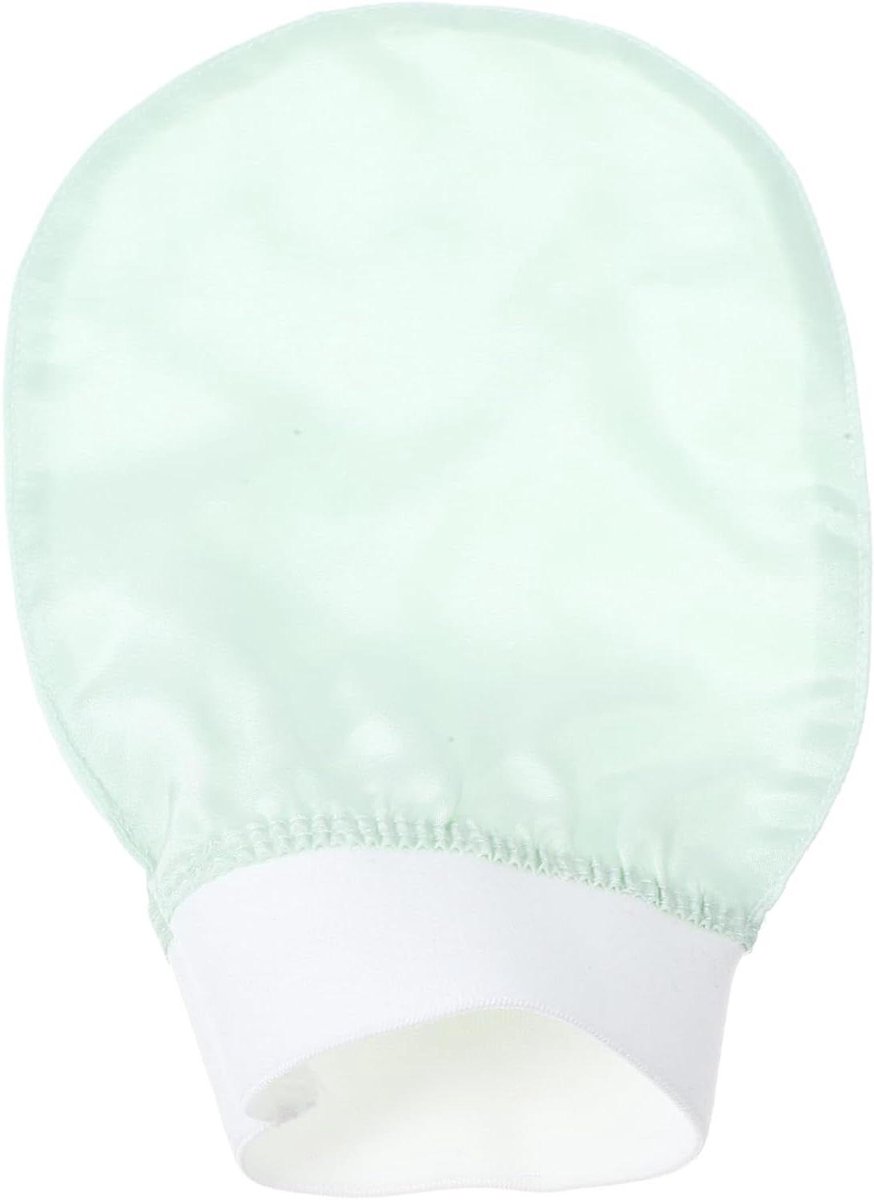 Badhandschoenen - Scrubwanten - Huid Reinigen - Dubbelzijdig - 24.20CM - Lichtgroen