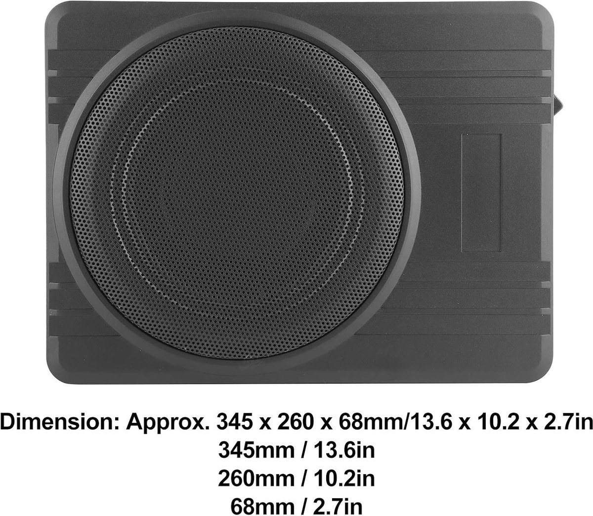 Underseat Subwoofer - Auto Versterking - Speakers - audiokwaliteit – foto 5