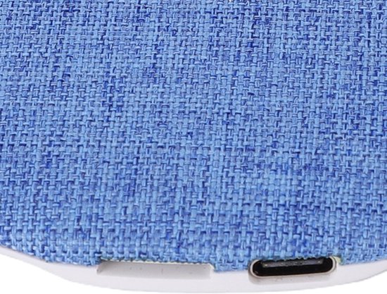 Onderkussenluidspreker - Dunne speaker - Rustige nachtrust - Automatische uitschakeling - 13 x 13 x 3 cm - Blauw — afbeelding 5