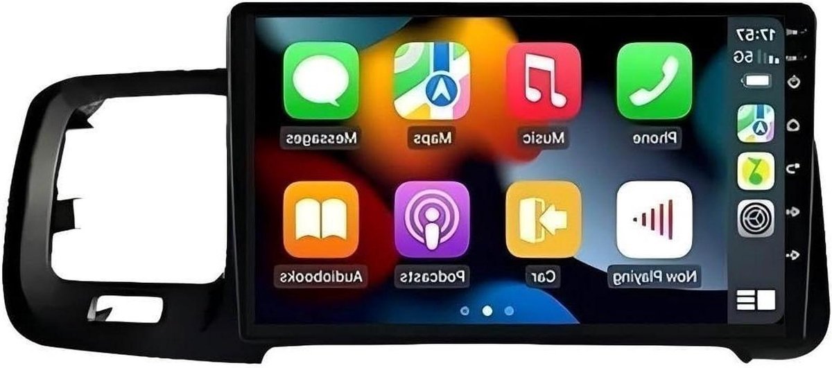Autoradio Multimedia Speler - Auto Stereo - Navigatie en Muziek - HD Touchscreen - 2DIN - Zwart