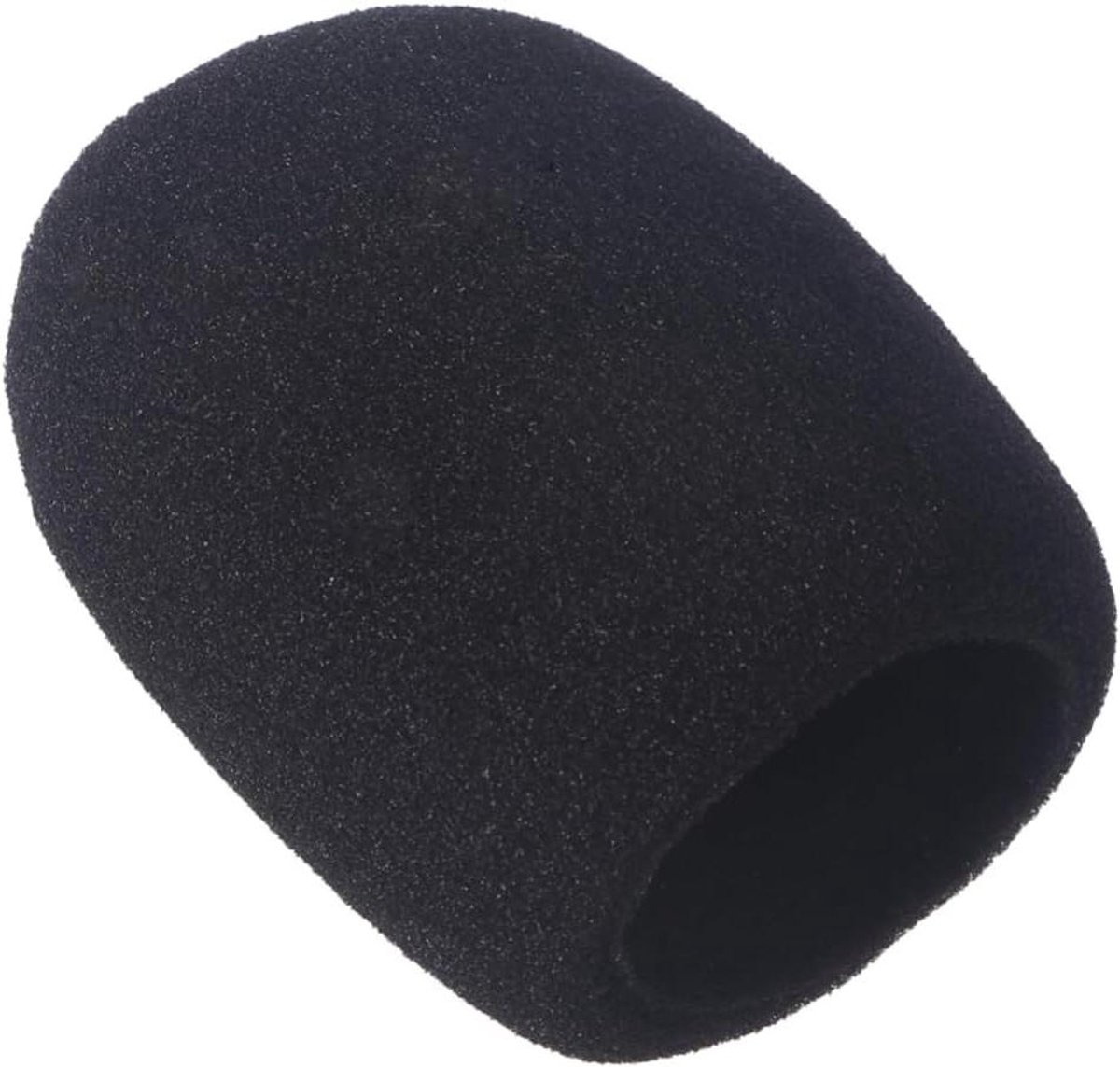 Microfoon Windschermen - Schuim Covers - Stem Verbetering - Ademend Materiaal - 10 Stuks - Zwart