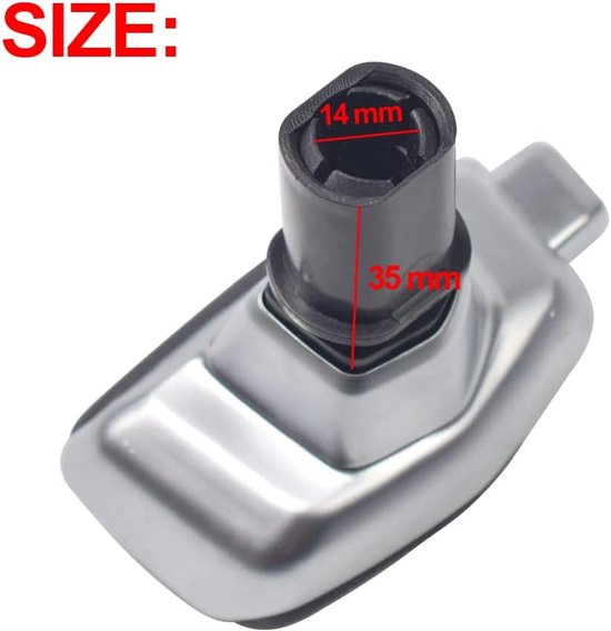 Schakelpook Knop - Versnellingspook Handvat - Auto Interieur - Eenvoudige Installatie - 20 centimeters - Zwart — afbeelding 4