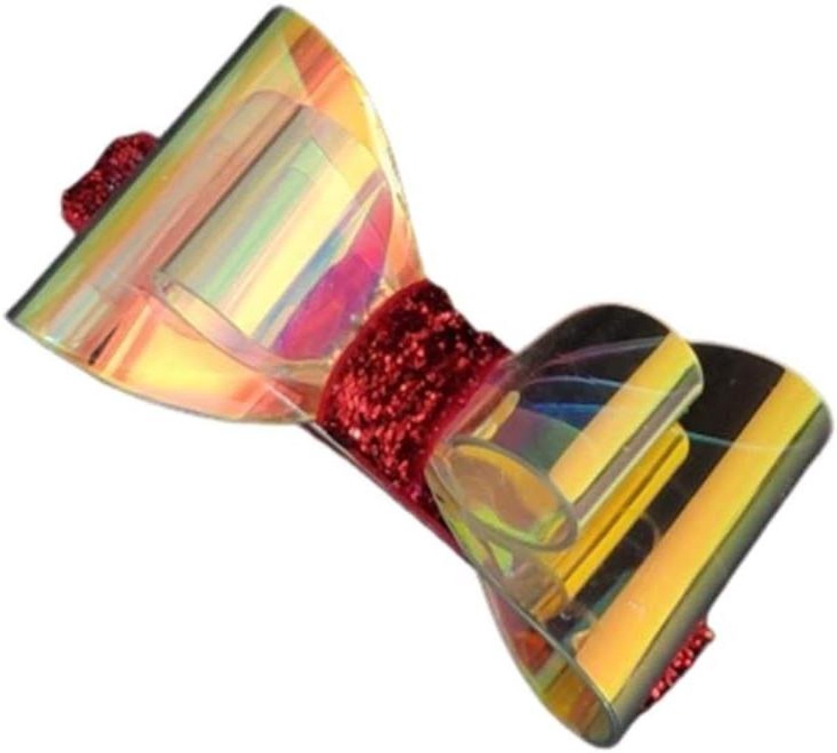 Haarclip Kinderen - Haarsieraad Meisjes - Feestelijke Aankleding - Glad Ontwerp - 120 g - Rood