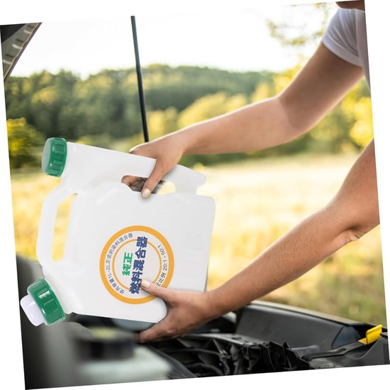 Brandstof Mengfles - Olie Mengbeker - Motor Onderhoud - Lekvrij Ontwerp - 1 Gallon Capaciteit - Transparant — afbeelding 3