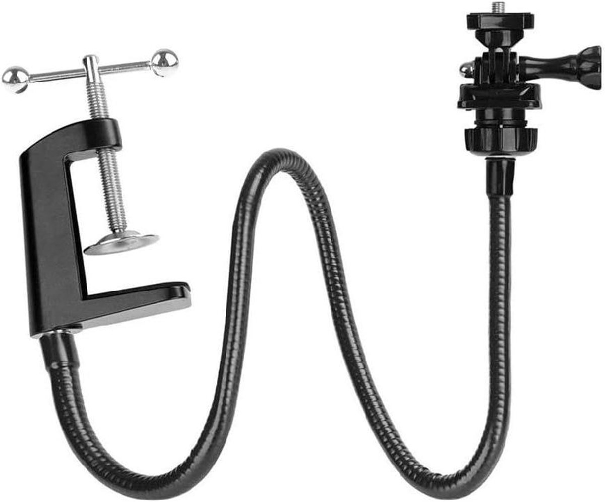 Camera Statief - Flexibele Houder - Video Bellen - Verstelbare Klem - 34 cm - Zwart