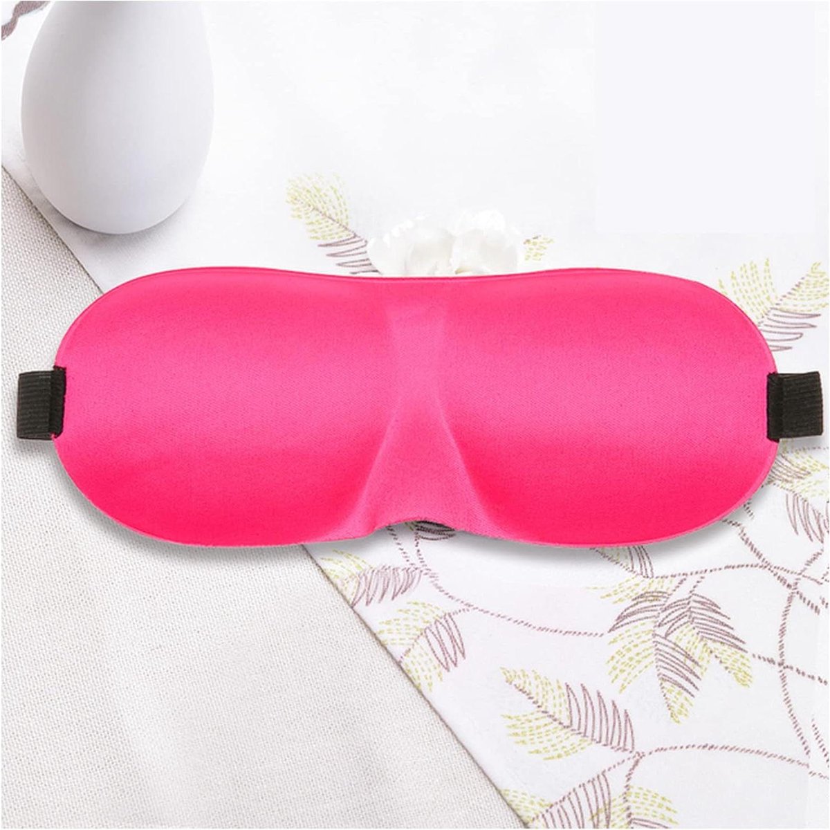 Slaapmasker - Oogmasker Bandage - Rustgevende Slaap - 3D Ontwerp - Basic Maat - Roze