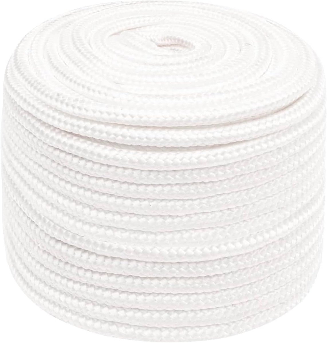 Boottouw Polypropyleen - Vastzet Touw - Boot Bevestigen - Hoge Breukvastheid - 100 Meter - Wit