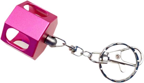 Krijthouder Poolkeu - Krijt Case - Biljart Spel - Stevige Behuizing - 3 x 8.7 cm - Roze — afbeelding 5