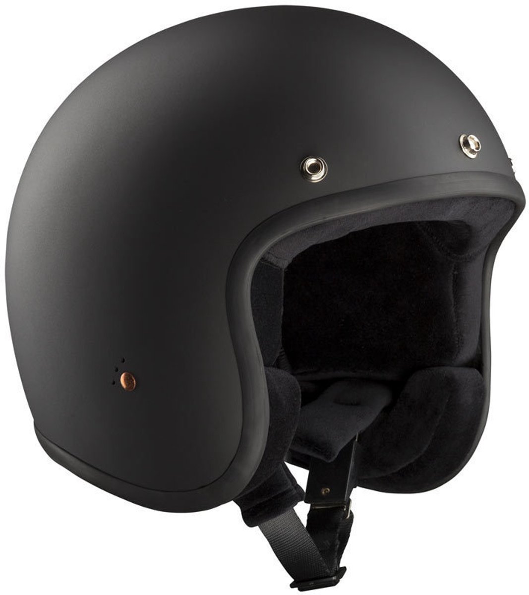 Bandit ECE Jet 2 Black Matt Jet Helm -