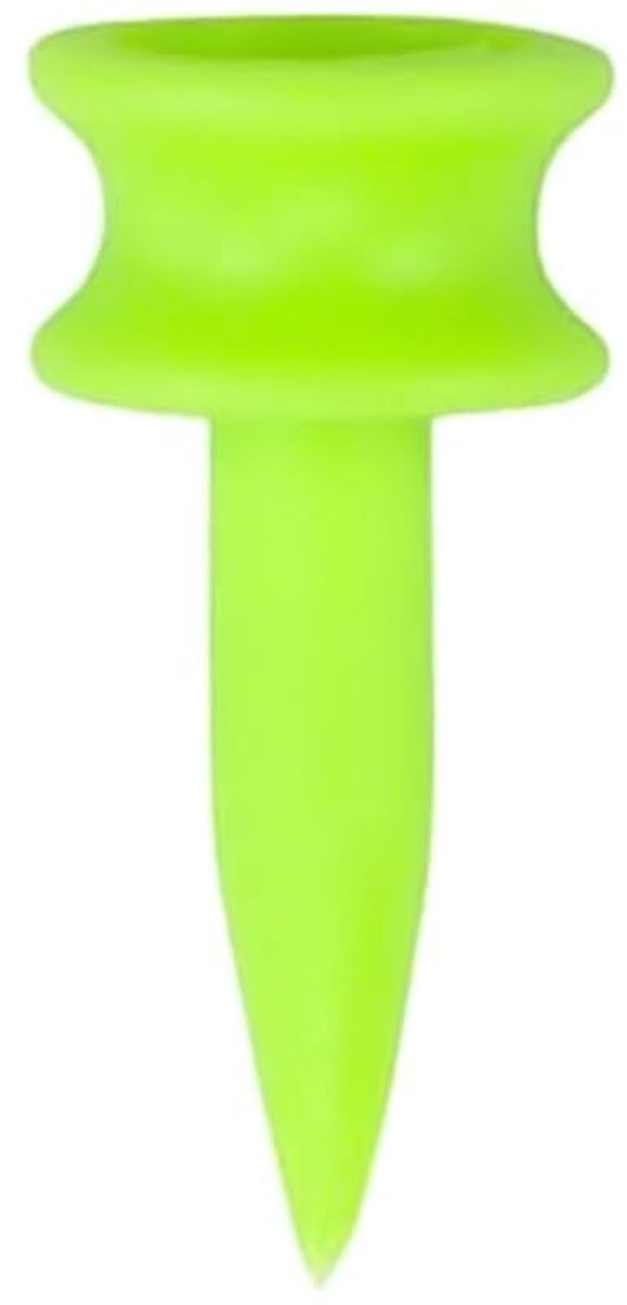 Dailygoods - Dailygoody - Onbreekbare kunststof golftees - Duurzaam - 2,54 cm - Groene kasteeltees - Geschikt voor golfoefening - 50 stuks van Dailygoods — afbeelding 3
